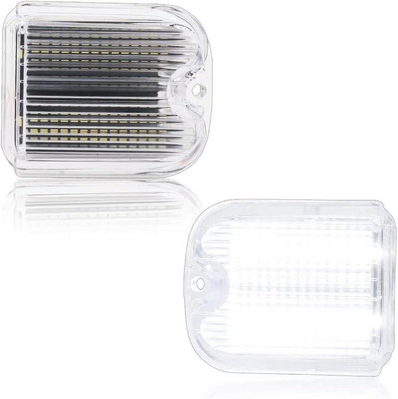 MOTRUM Backup Reverse Light Compatible with Chevy Chevelle 1966, [DOT] [IP67 Waterproof] White LED Reverse Lamp, Replace OEM #CH-TL/RL-66, 1 Pair, Clear Lens - Image 1